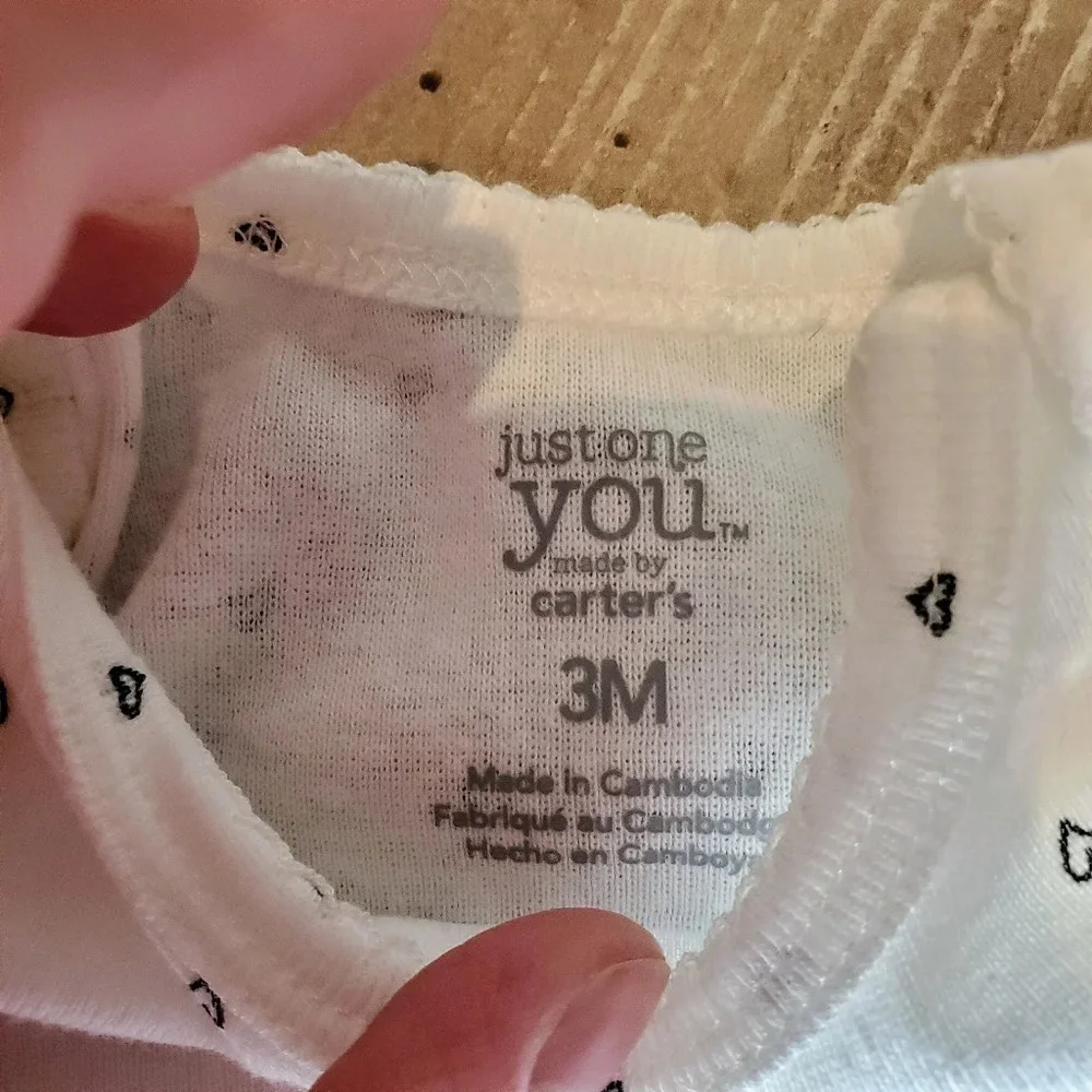 Carter's Baby Girl 3M Top Bundle